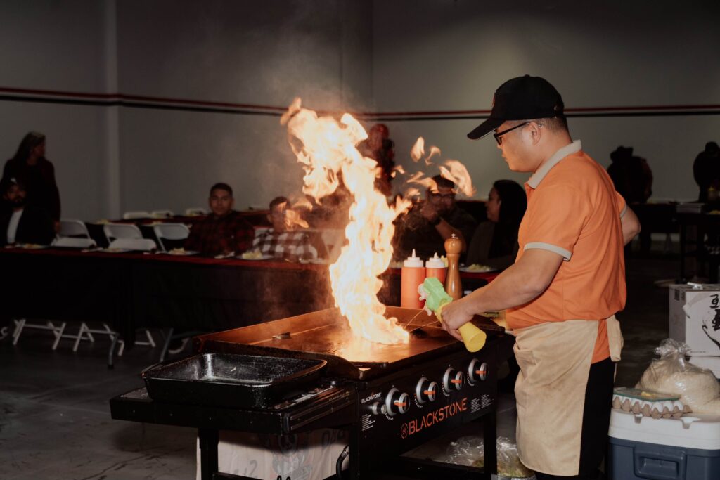 Hibachi at home New Jersey private hibachi chef