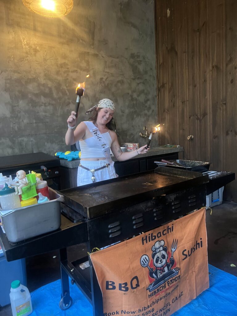Private Hibachi Chef Columbus, AR event service